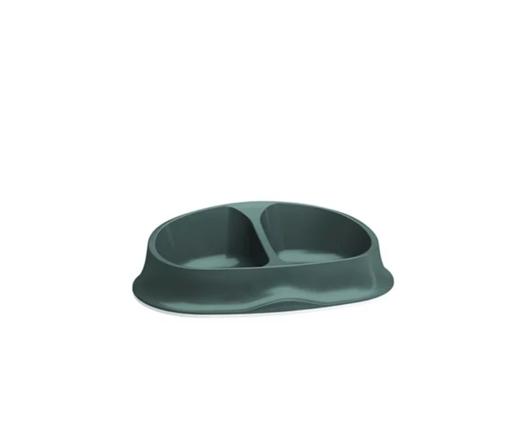 Söötmiskauss topelt Chic 0,25+0,25L 27x17,5x7,2cm roheline Söötmiskauss topelt Chic 0,25+0,25L 27x17,5x7,2cm roheline