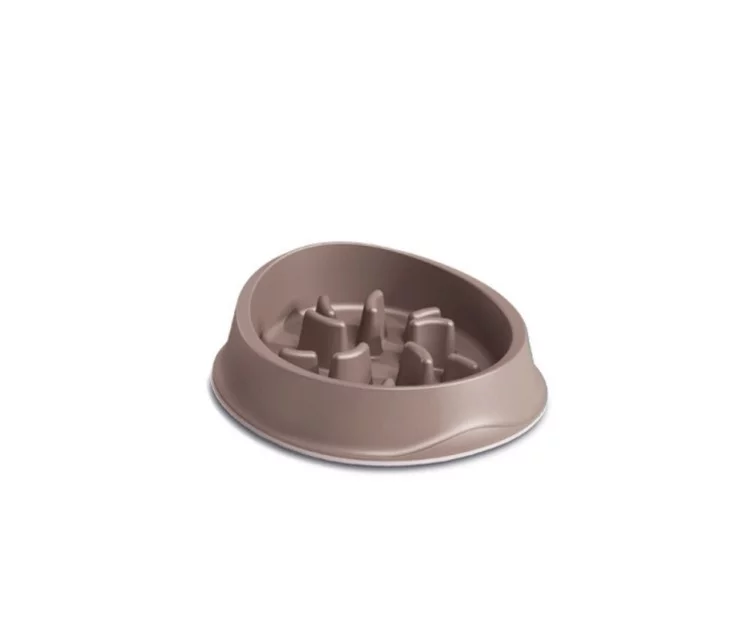 Food bowl Chic Slow Food 0.5L 20.5x20.5x6.5cm light gray Food bowl Chic Slow Food 0.5L 20.5x20.5x6.5cm light gray