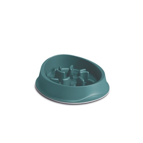 Barības bļoda Chic Slow Food 0,5L 20,5x20,5x6,5cm zaļa Barības bļoda Chic Slow Food 0,5L 20,5x20,5x6,5cm zaļa