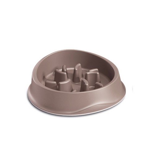 Barības bļoda Chic Slow Food 1L 26x26x8cm gaiši pelēka Barības bļoda Chic Slow Food 1L 26x26x8cm gaiši pelēka