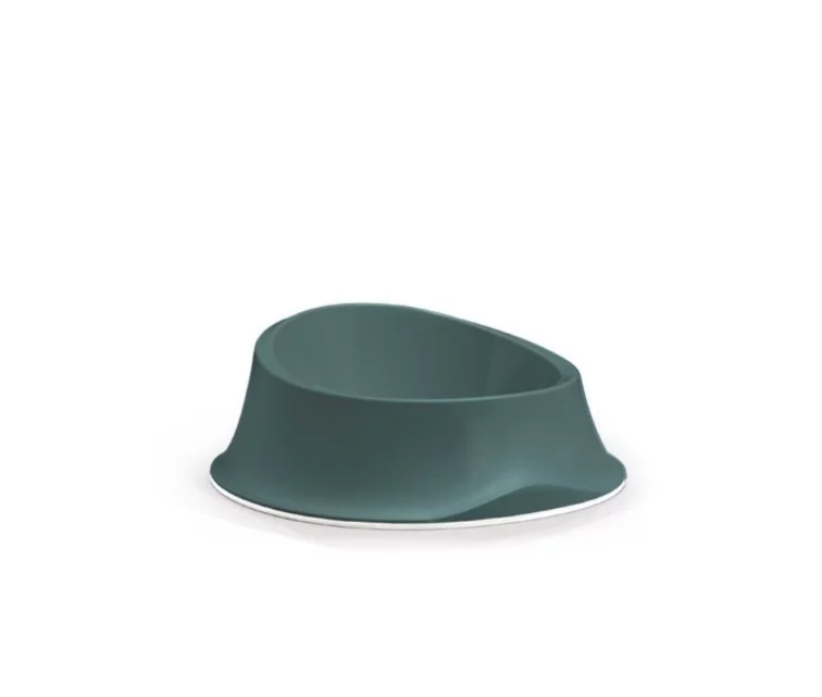 Barības bļoda Chic 0,65L 22x22x8,6cm zaļa Barības bļoda Chic 0,65L 22x22x8,6cm zaļa