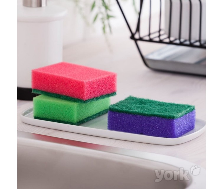 Sūklis trauku mazgāšanai 25+5 gab. dāvanā