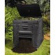 Komposta kaste E-Composter With Base 470L melna Komposta kaste E-Composter With Base 470L melna