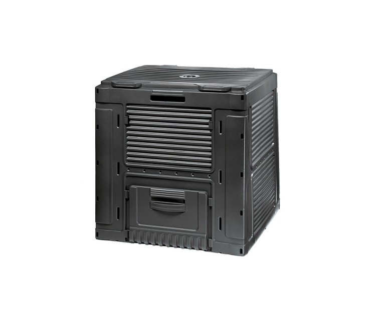 Komposta kaste E-Composter With Base 470L melna Komposta kaste E-Composter With Base 470L melna
