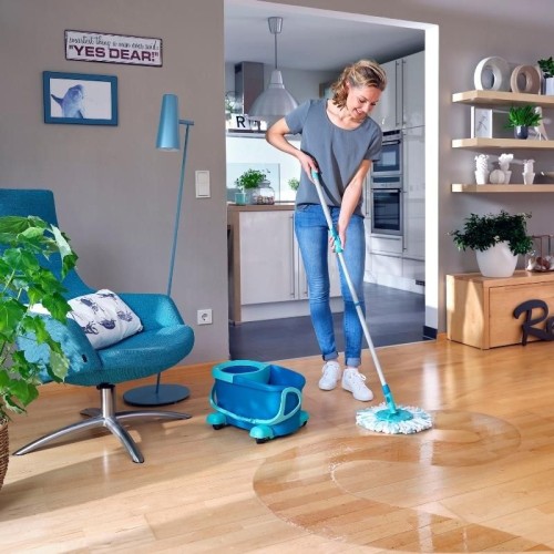 Floor wipers and cleaning sets