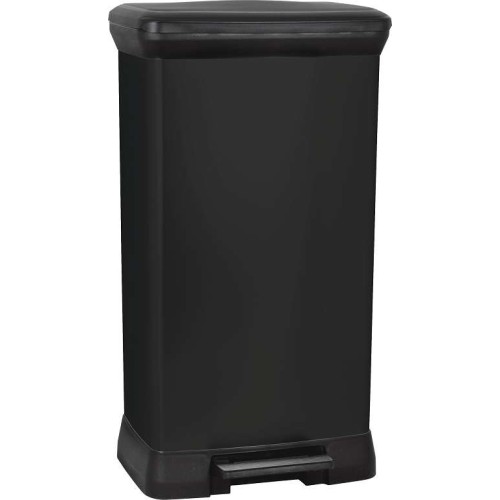 Pedāļspainis metalizēts Deco Bin 50L melns Pedāļspainis metalizēts Deco Bin 50L melns