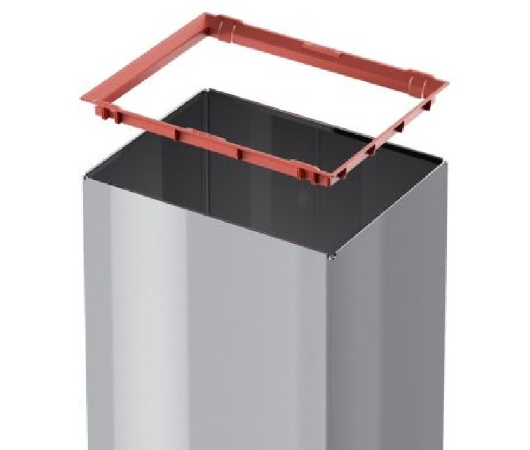 Big-Box Refuse Bin Swing L / 35L / silver