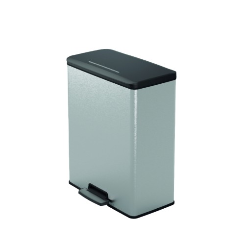 Pedāļspainis metalizēts Deco Bin 65L sudraba Pedāļspainis metalizēts Deco Bin 65L sudraba