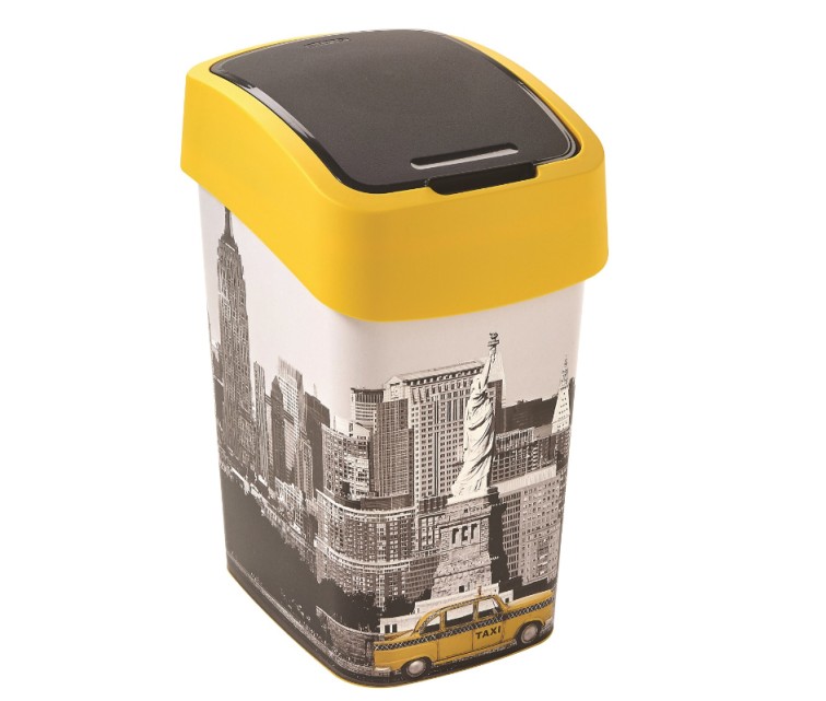 Мусорное ведро Deco Flip Bin 25л New York