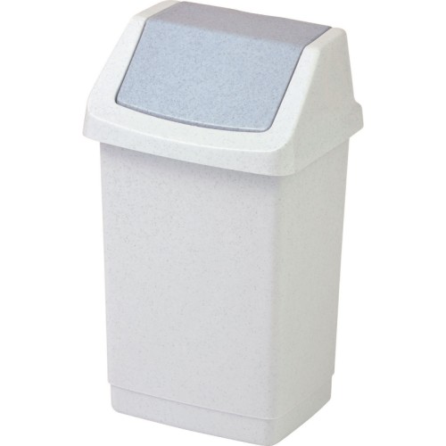 Atkritumu spainis Click-it 9L 22,9x18,9x38,1cm pelēks Atkritumu spainis Click-it 9L 22,9x18,9x38,1cm pelēks