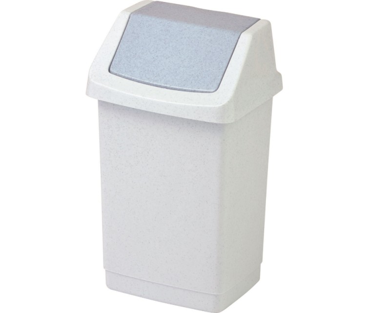 Click-it waste bucket 9L 22,9x18,9x38,1cm grey