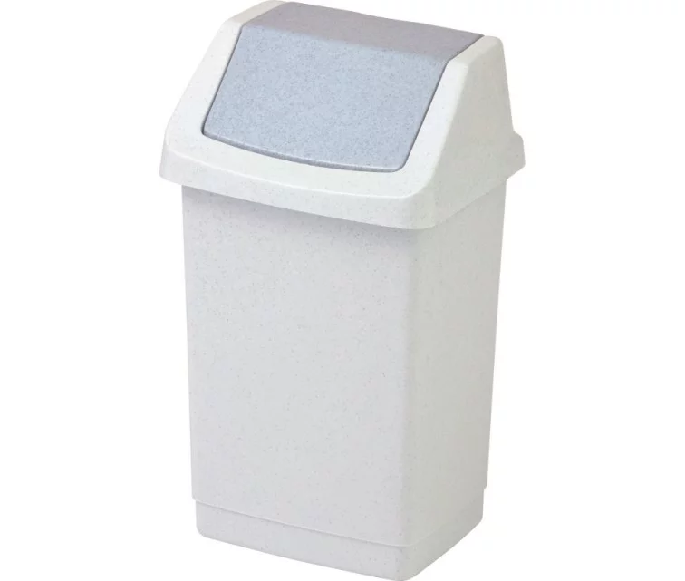 Atkritumu spainis Click-it 9L 22,9x18,9x38,1cm pelēks Atkritumu spainis Click-it 9L 22,9x18,9x38,1cm pelēks