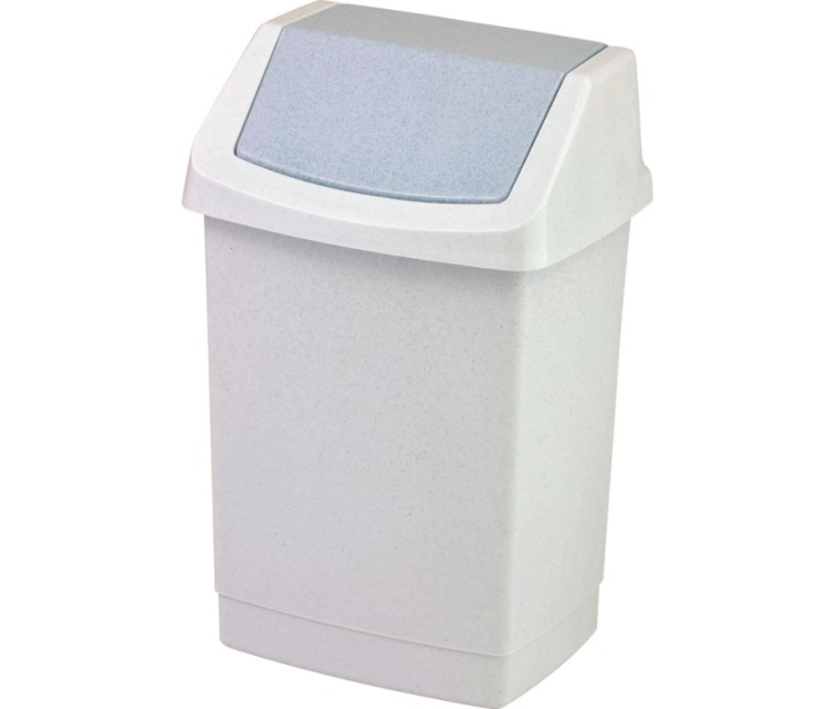 Click-it waste bucket 15L 28x23,5x43,8cm grey