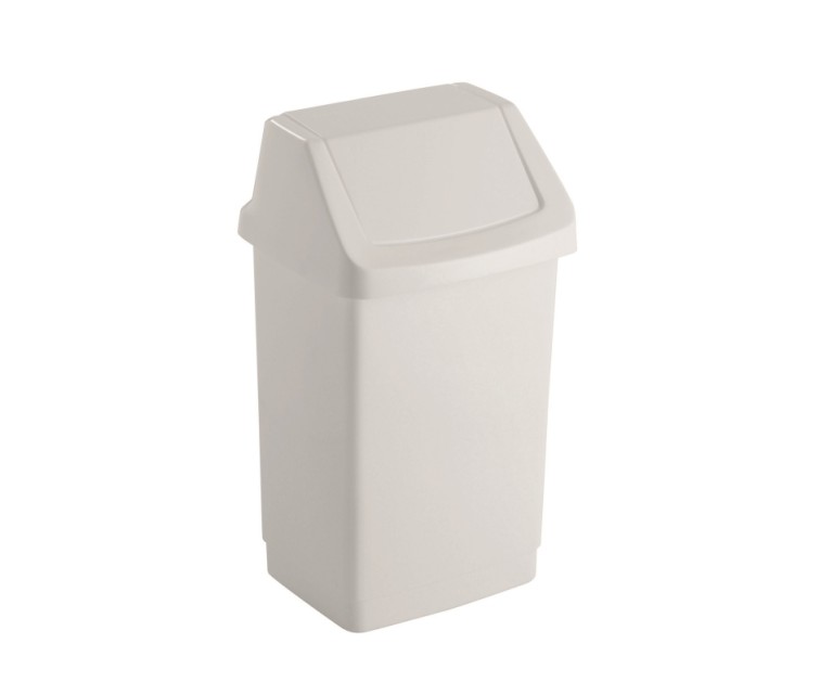 Click-it waste bucket 25L 32,5x26,5x50,5cm white