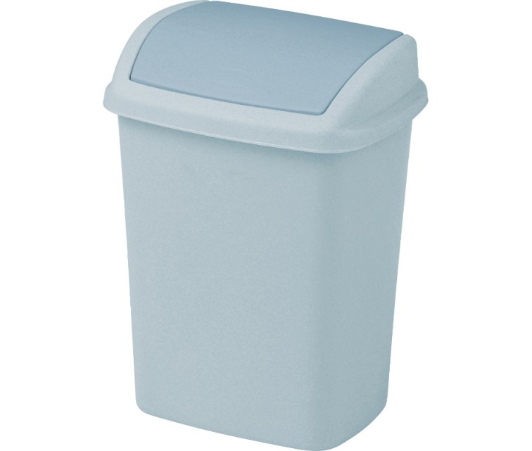 Waste bucket Dominik 10L 20x25x36cm grey