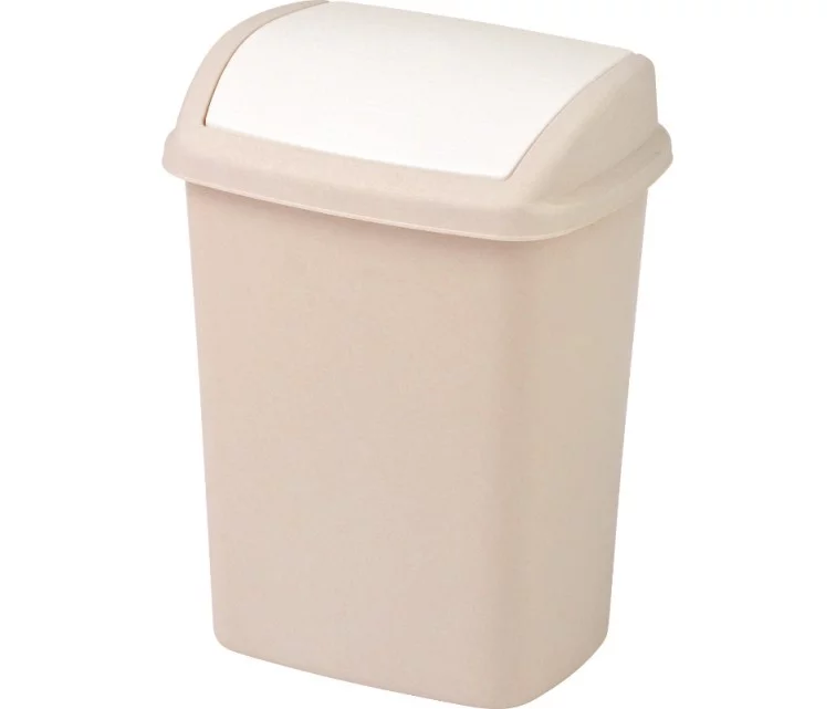 Atkritumu spainis Dominik 10L 20x25x36cm bēšs Atkritumu spainis Dominik 10L 20x25x36cm bēšs