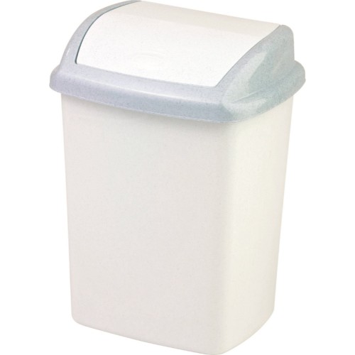 Atkritumu spainis Dominik 25L 36,5x29,1x48cm pelēks Atkritumu spainis Dominik 25L 36,5x29,1x48cm pelēks