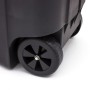 Wheeled bin 110L black/blue