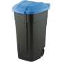 Wheeled bin 110L black/blue