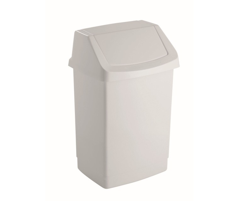 Ведро для мусора Click-it 15 л 28x23.5x43,8 см белое