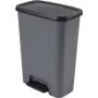 Compatta Duo 23+23L tumehall/must pedaalikogumismahuti