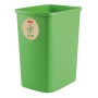 Комплект мусорников, без крышки Deco Flip Bin 3x25L синий / зеленый / желтый