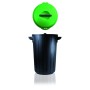Контейнер для мусора Ecosolution 35L 42,5x37,5x54см темно-серый/зеленый