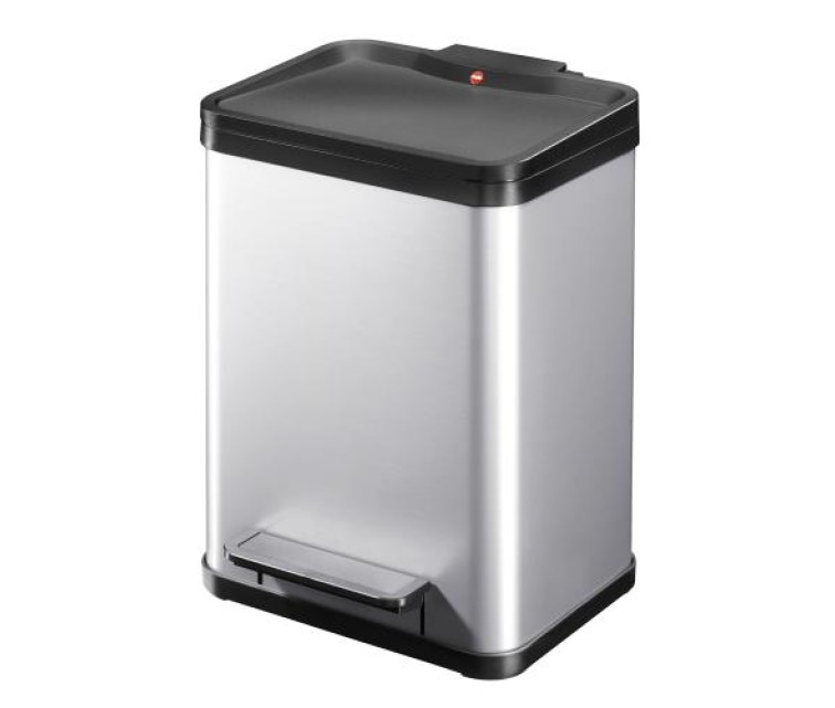 Pedal bin Öko uno Plus M / 17L / silver