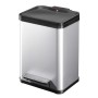 Pedal bin Öko uno Plus M / 17L / silver