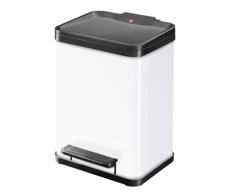 Pedal bin Öko uno Plus M / 17L / white