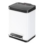 Pedal bin Öko uno Plus M / 17L / white