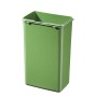 Waste sorting bin with pedal Öko duo Plus M / 2x9L / Stainless steel