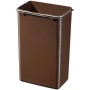 Waste sorting bin with pedal Öko trio Plus L / 3x9L / black