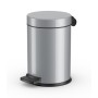 Atkritumu tvertne Solid S / 4L / sudraba krāsā Atkritumu tvertne Solid S / 4L / sudraba krāsā