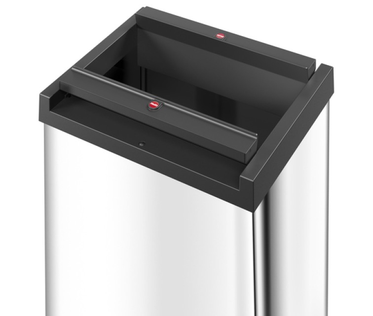 Big-Box Waste Bin Swing XL / 52L / Stainless Steel