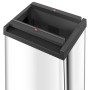 Big-Box Waste Bin Swing XL / 52L / Stainless Steel