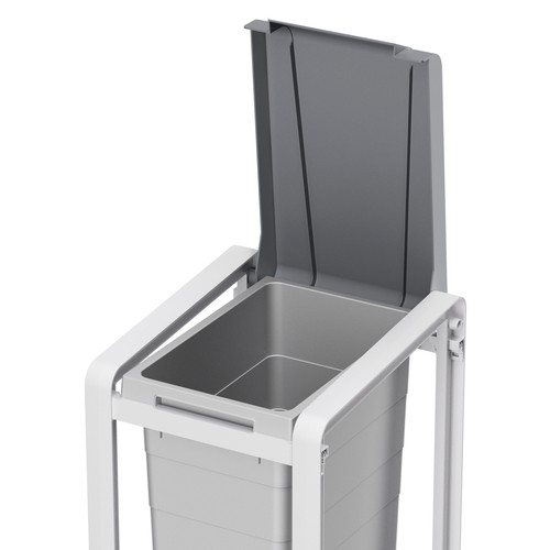 Atkritumu šķirošanas sistēma ProfiLine Öko L bāze / 38L / pelēka