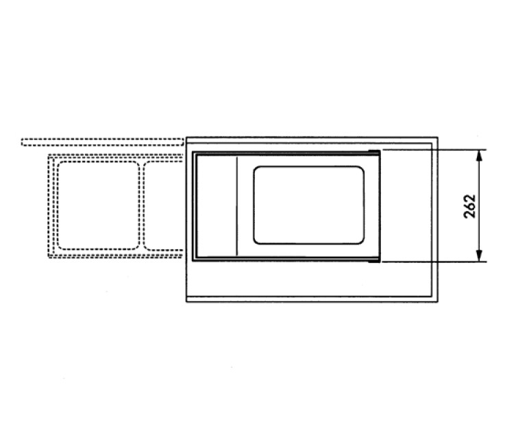 Atkritumu tvertne iebūvējamā Multi-Box duo L / 2x14L / balta