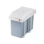 Hailo spintelės šiukšliadėžė Multi-Box Duo, kreminė, 2x14l, L dydžio Hailo spintelės šiukšliadėžė Multi-Box Duo, kreminė, 2x14l, L dydžio