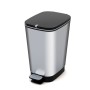 Pedal Bucket Metallic Chic Bin M 25L Steel