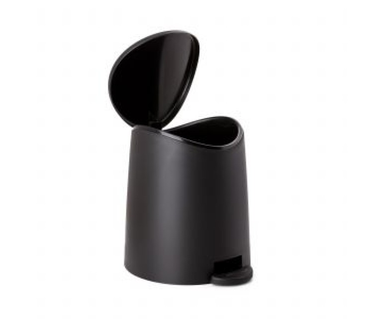 Bathroom pedal bucket 3L Standard black