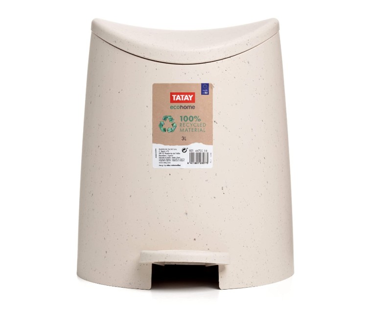 Bathroom Pedal Bucket 3L Standard Ecohome