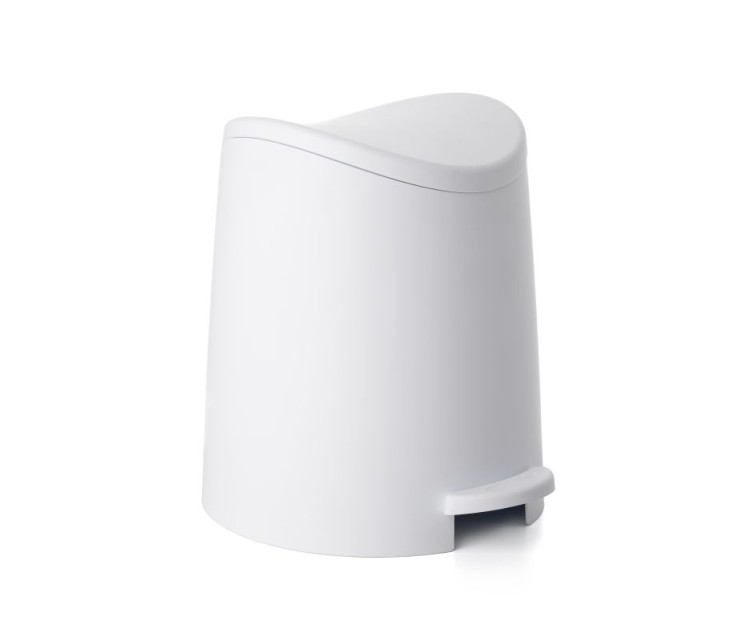 Bathroom pedal bucket 3L Standard white