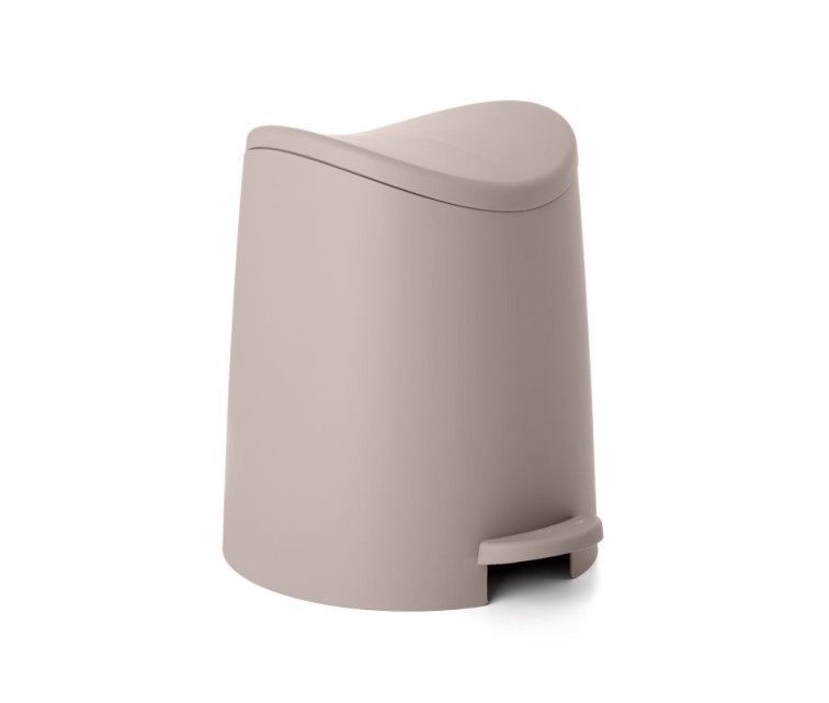 Bathroom Pedal Bucket 3L Standard Brown