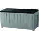 Uzglabāšanas kaste Novel Storage Box 340L pelēka/melna Uzglabāšanas kaste Novel Storage Box 340L pelēka/melna