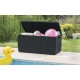 Uzglabāšanas kaste Capri Storage Box 305L brūna Uzglabāšanas kaste Capri Storage Box 305L brūna