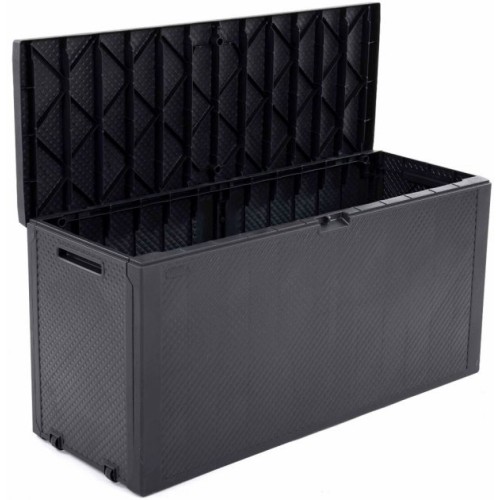 Uzglabāšanas kaste Emily Storage Box 280 L pelēka Uzglabāšanas kaste Emily Storage Box 280 L pelēka