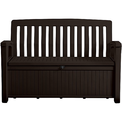 Patio Storage Bench 227L brown