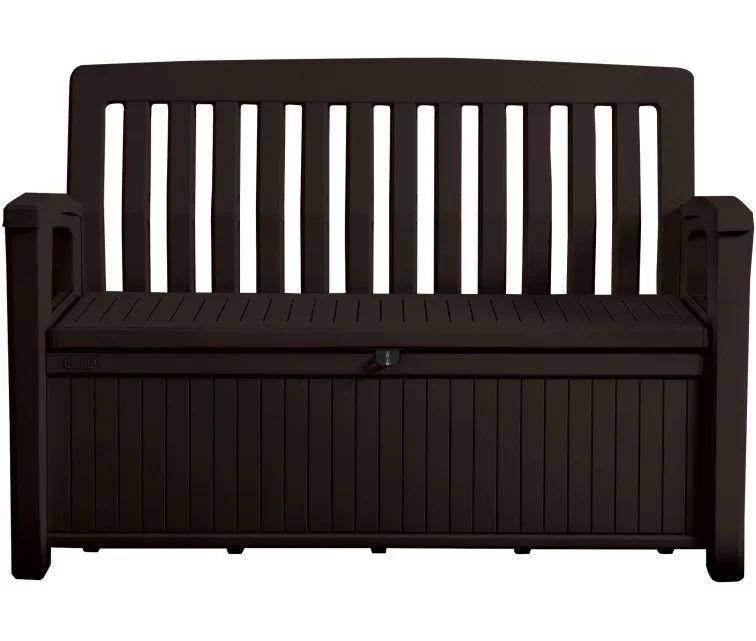 Скамья для хранения Patio Storage Bench 227L коричневая