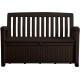 Uzglabāšanas sols Patio Storage Bench 227L brūns Uzglabāšanas sols Patio Storage Bench 227L brūns